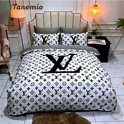 louis vuitton bed set queen|louis vuitton sheets set.